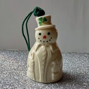 Snowman Bell Ornament